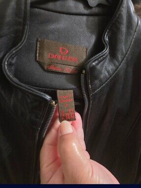 Danier Women’s Black Leather Jacket
